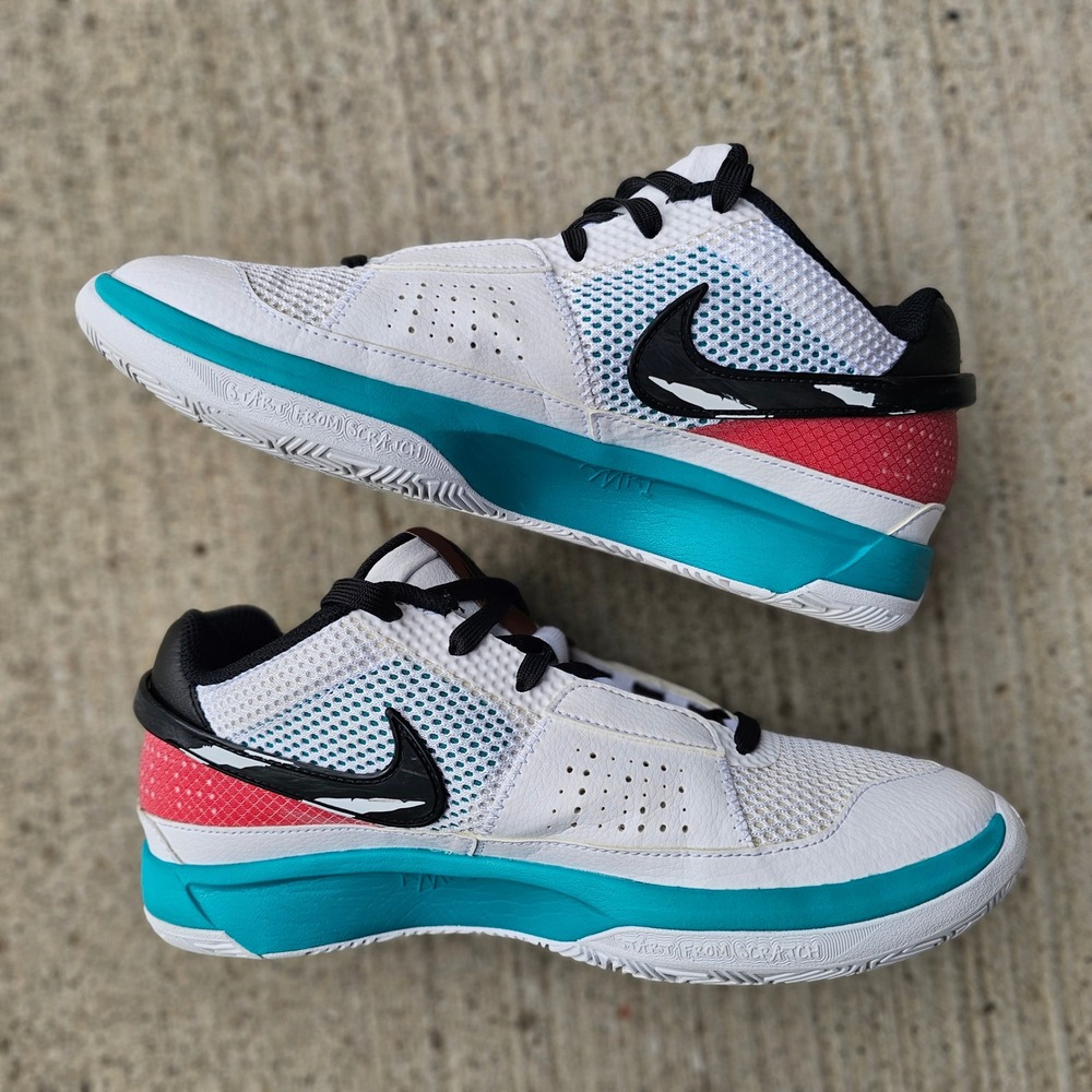Nike Ja 1 Reverse Scratch FV5957-100 Men's Size 8 Ja Morant Air Zoom Basketball - Picture 6 of 9